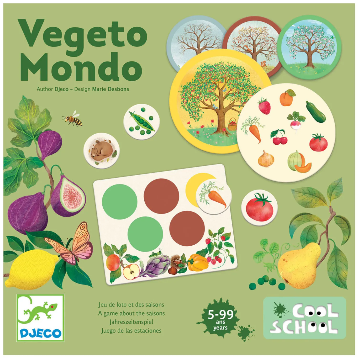 Vegeto Mondo Seizoenen Spel>Djeco