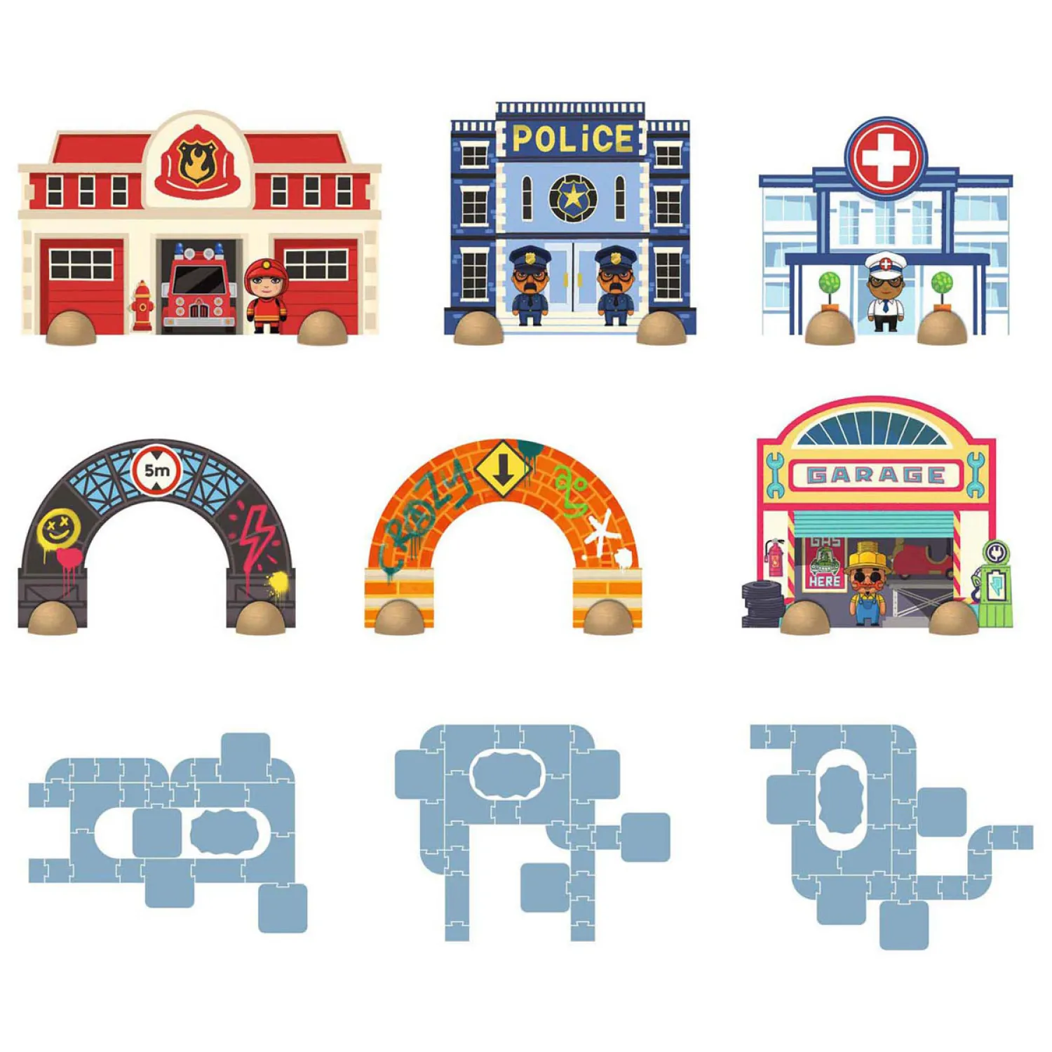 Djeco Vloerpuzzel - 33dlg. Best