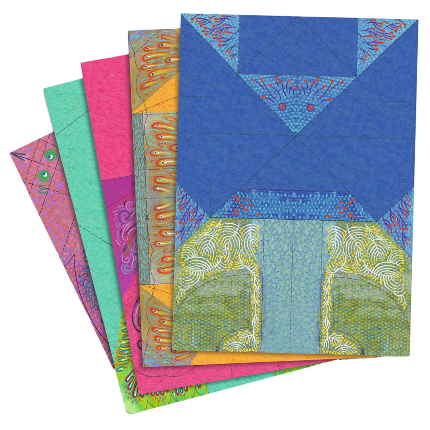 Djeco Vogels Vouwen - 5 Patronen Discount