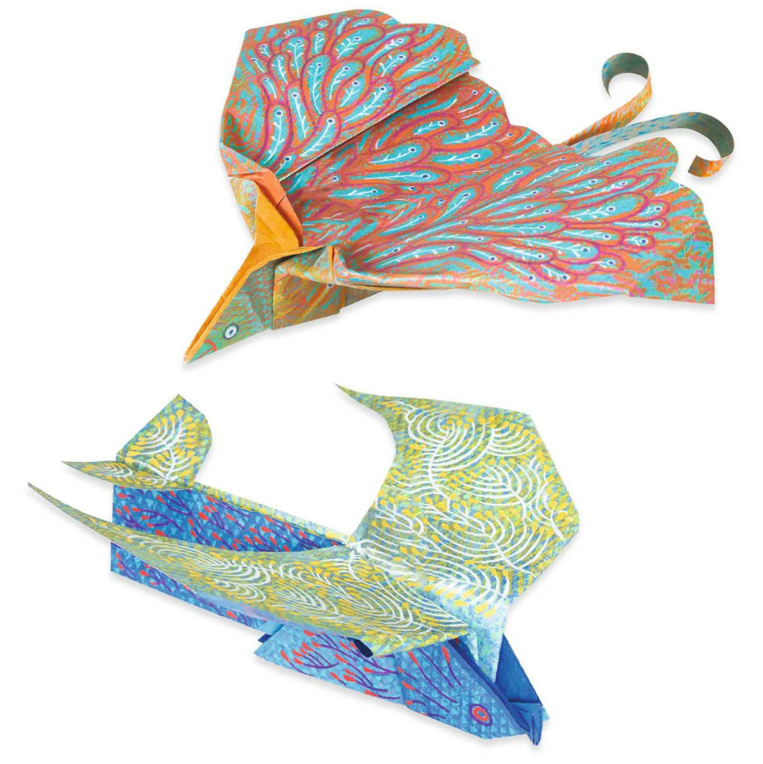 Djeco Vogels Vouwen - 5 Patronen Discount