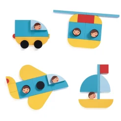 Djeco Vormen Voertuigen Hot