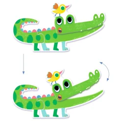 Wilde Dieren Duo Puzzel, 6 puzzels-Djeco Clearance