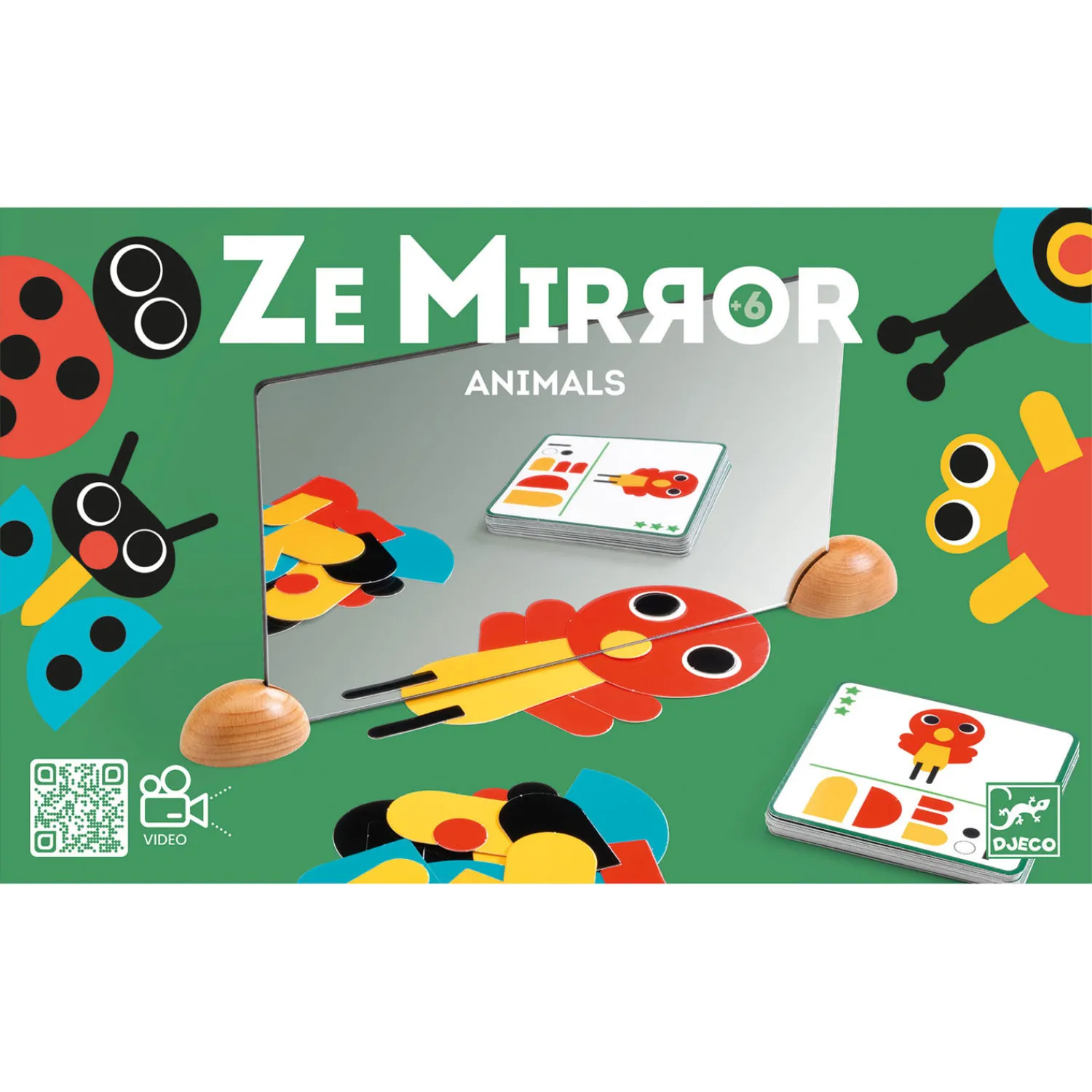 Ze Mirror Spel - Dieren>Djeco Sale