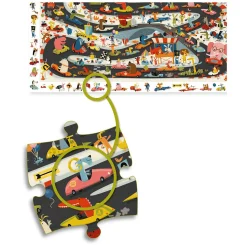 Djeco Zoekpuzzel Autosport - 54st. Discount