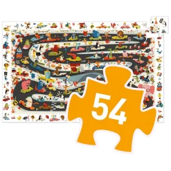 Djeco Zoekpuzzel Autosport - 54st. Discount