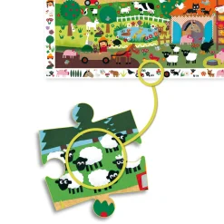 Djeco Zoekpuzzel Boerderij, 35st. Online