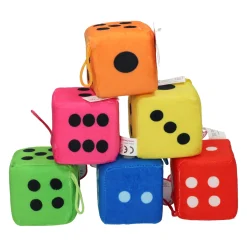 Dobbelsteen Pluche, 7cm>Jono Toys Outlet