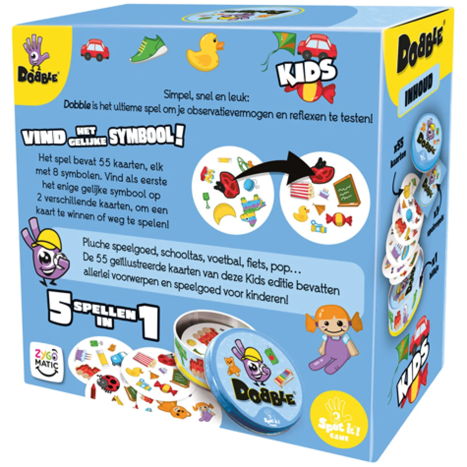 Asmodee Dobble Kids Kaartspel Junior Outlet