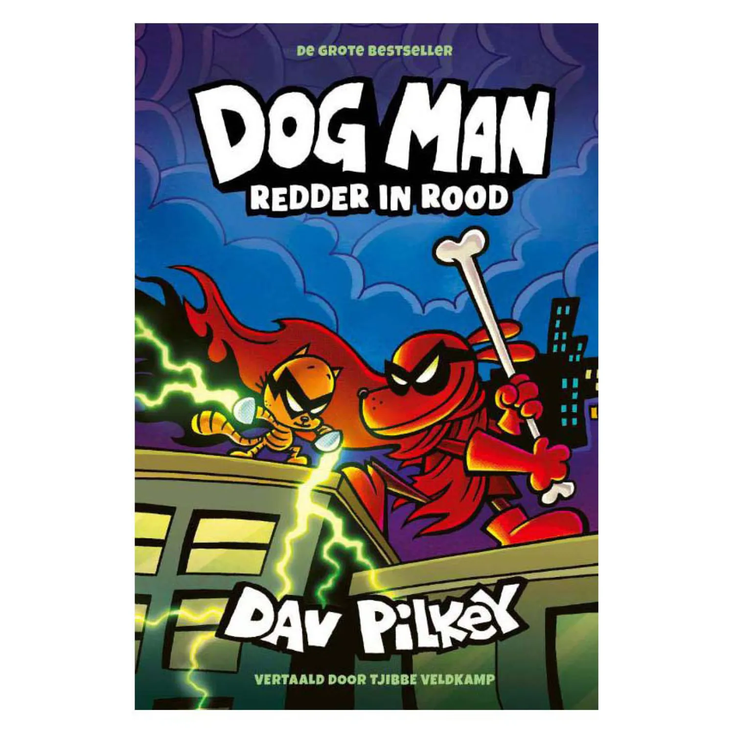 Dog Man 12 - Dog Man: Redder in Rood Kinderboek-WPG Uitgevers Hot
