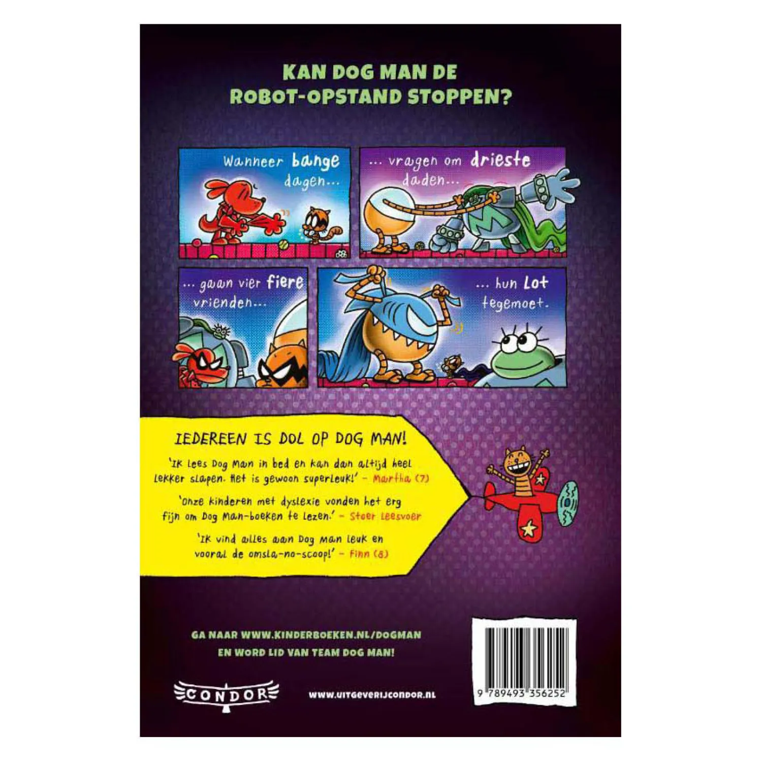 Dog Man 12 - Dog Man: Redder in Rood Kinderboek-WPG Uitgevers Hot