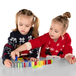 Dominostenen in Katoenen Tasje><noscript><img width=