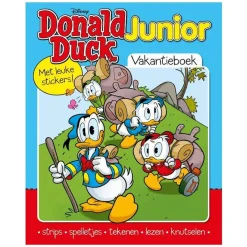 Boek Specials Nederland BV Donald Duck Junior Vakantieboek met Stickers Clearance