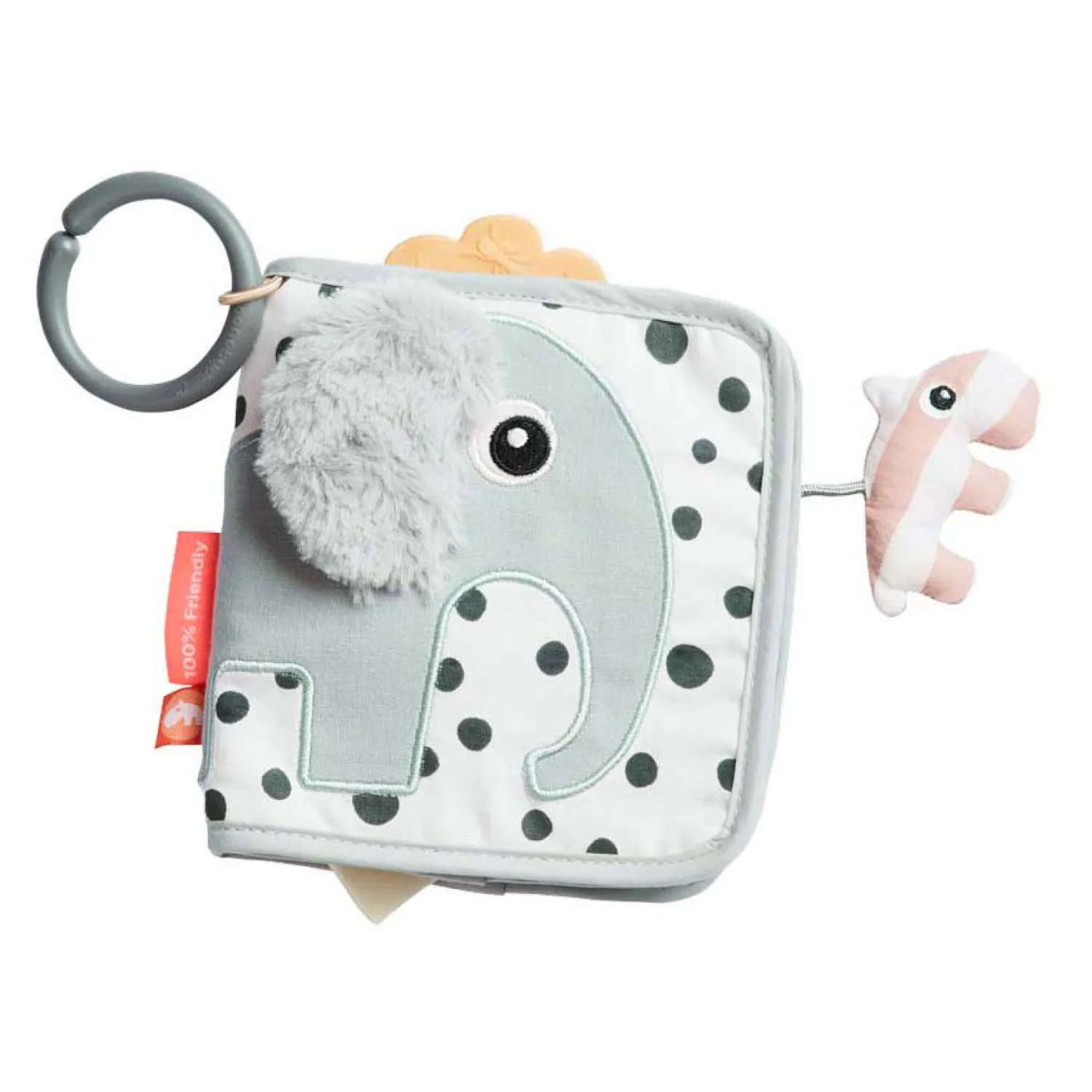 Activiteitenboek Elphee Grijs-Done by Deer Outlet