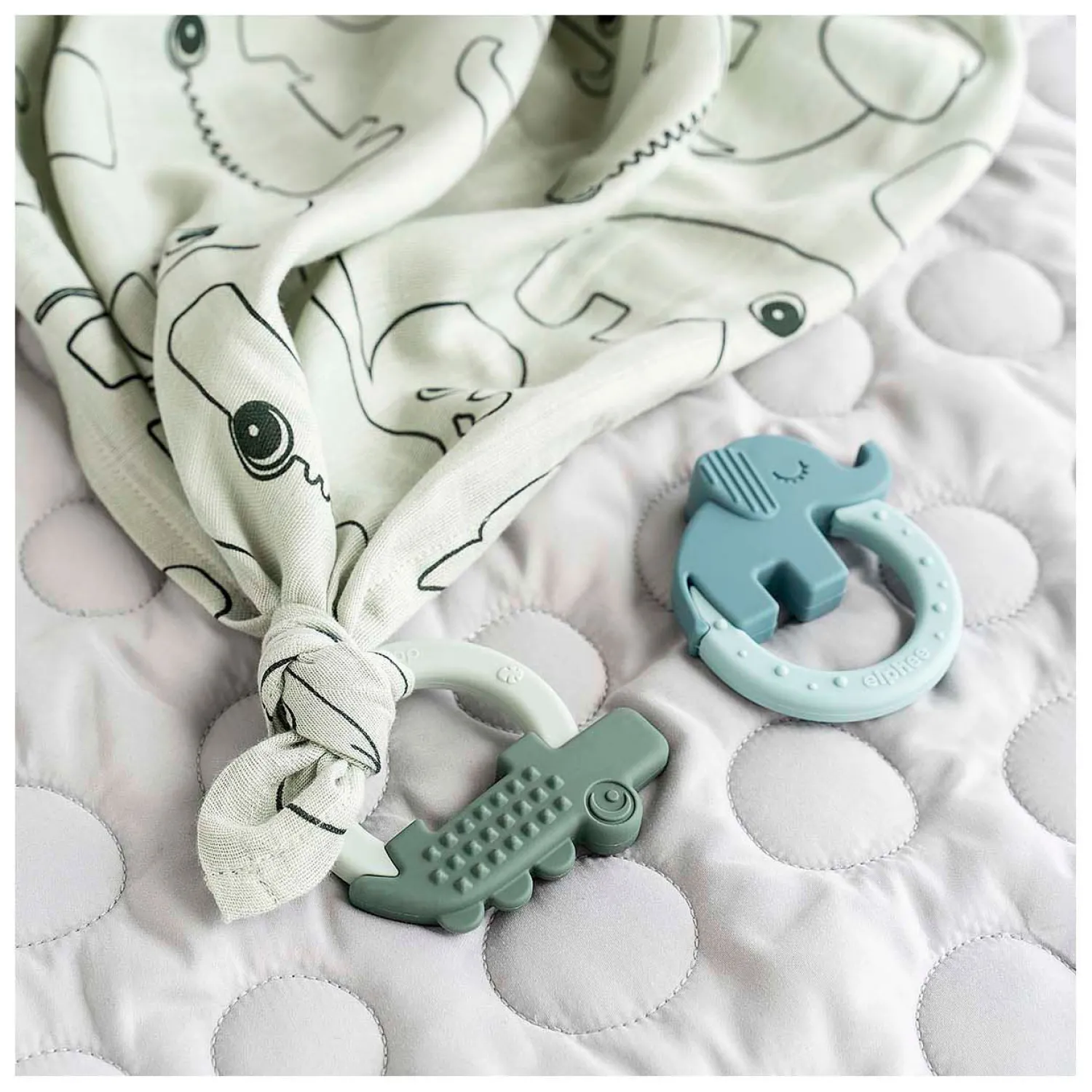 Bijtring Deer Friends Groen/Blauw, 2st.-Done by Deer Discount