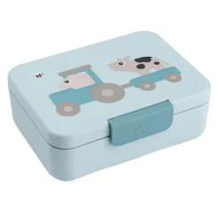 Broodtrommel met Vakken - Blauw-Done by Deer Hot