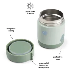 Geïsoleerde Voedselbakje 300ml - Groen><noscript><img width=