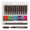 Donkerbruine Jumbo Stiften, 12st.>Creativ Company Clearance