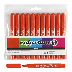 Donkeroranje Jumbo Stiften, 12st.-Creativ Company