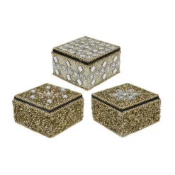 Doosje 7x4cm Goud, Set van 12- Sale