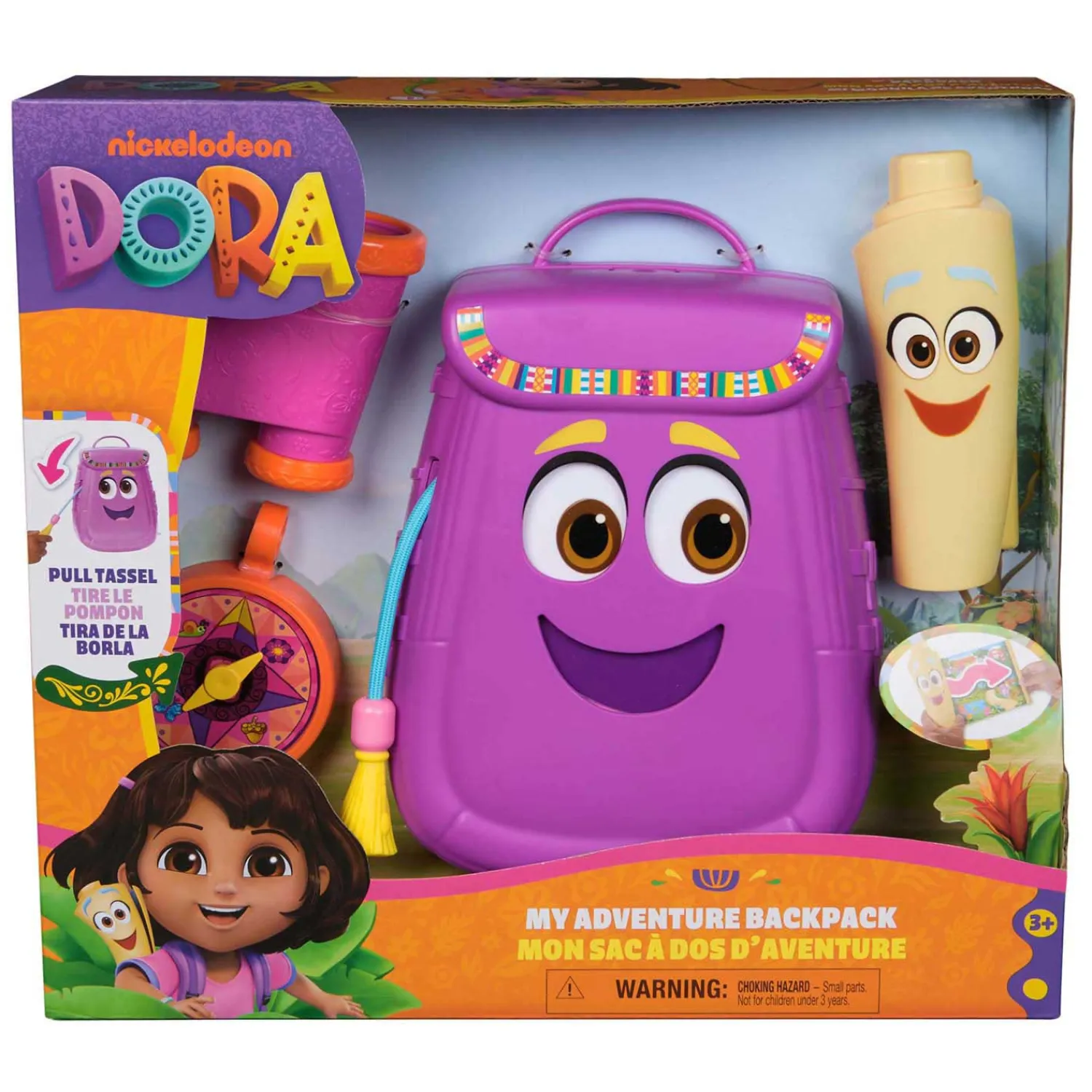 Dora Rugzak met 3 Accessoires-Spin Master Best