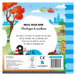 Draai Maar Door - Voertuigen & Machines Kartonboek>Lantaarn Publishers Hot