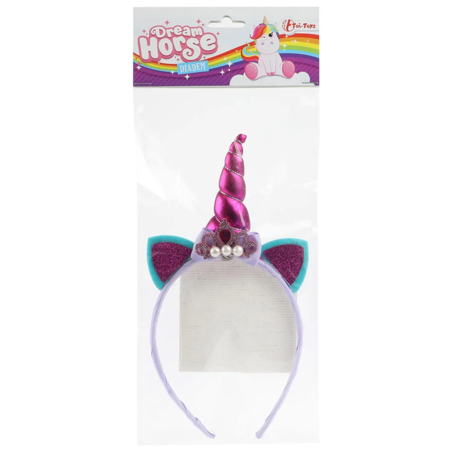 Diadeem Eenhoorn Paars-Dream Horse Hot