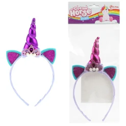 Diadeem Eenhoorn Paars-Dream Horse Hot