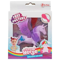 Eenhoorn Speelfiguur Pegasus met Borstel-Dream Horse Outlet