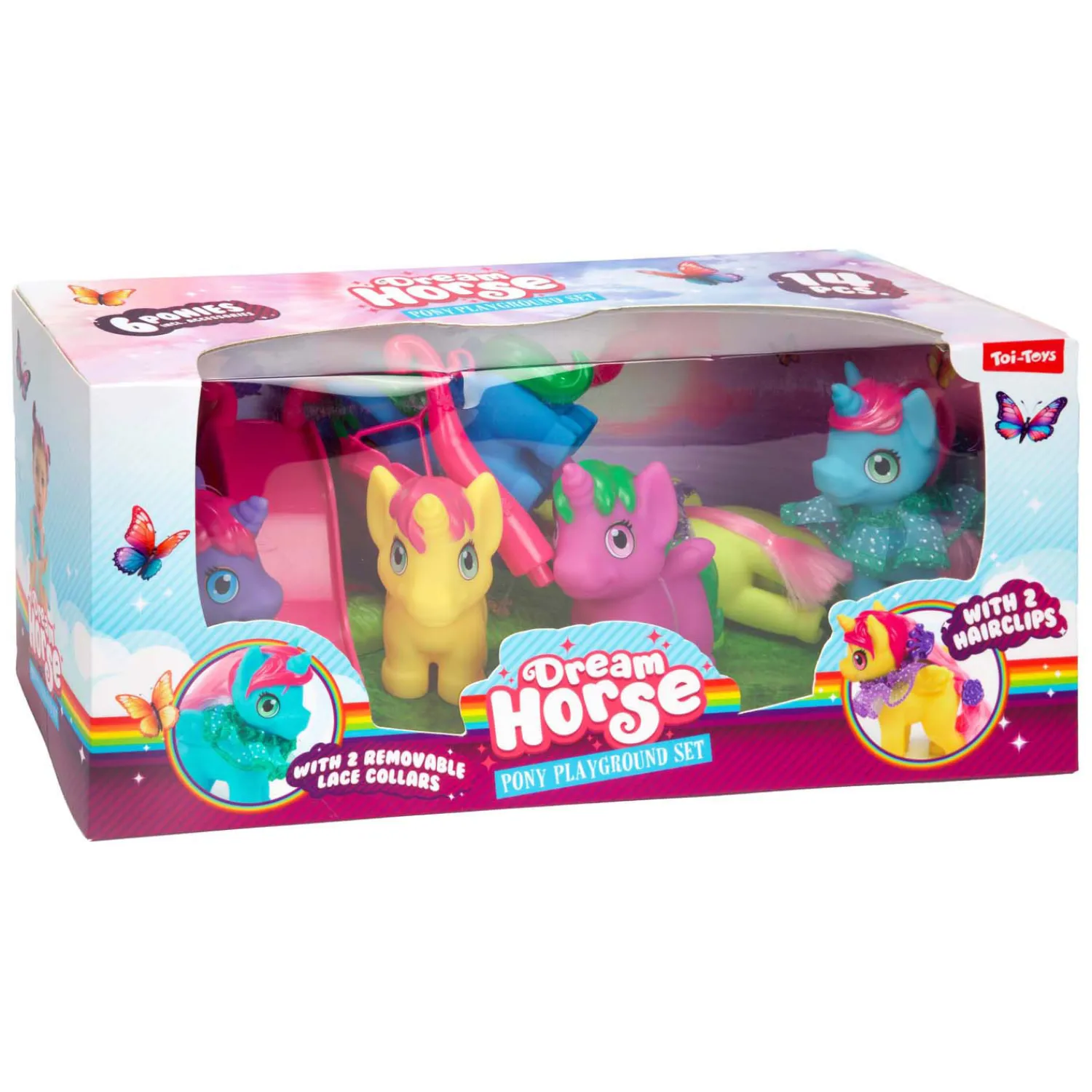 Dream Horse Eenhoorns met Speeltuin, 12dlg.