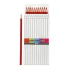 Driehoekige kleurpotloden - Rood, 12st.-Creativ Company New