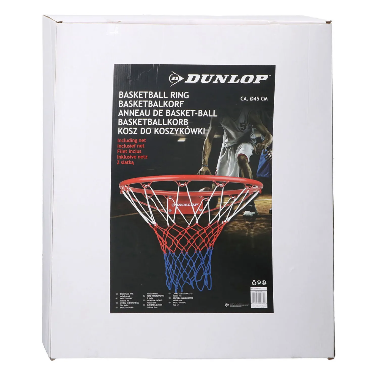 Dunlop Basketbalring met Net-