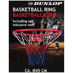 Dunlop Basketbalring met Net-