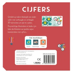3D-Voelboek - Cijfers-Rebo Publishers Clearance