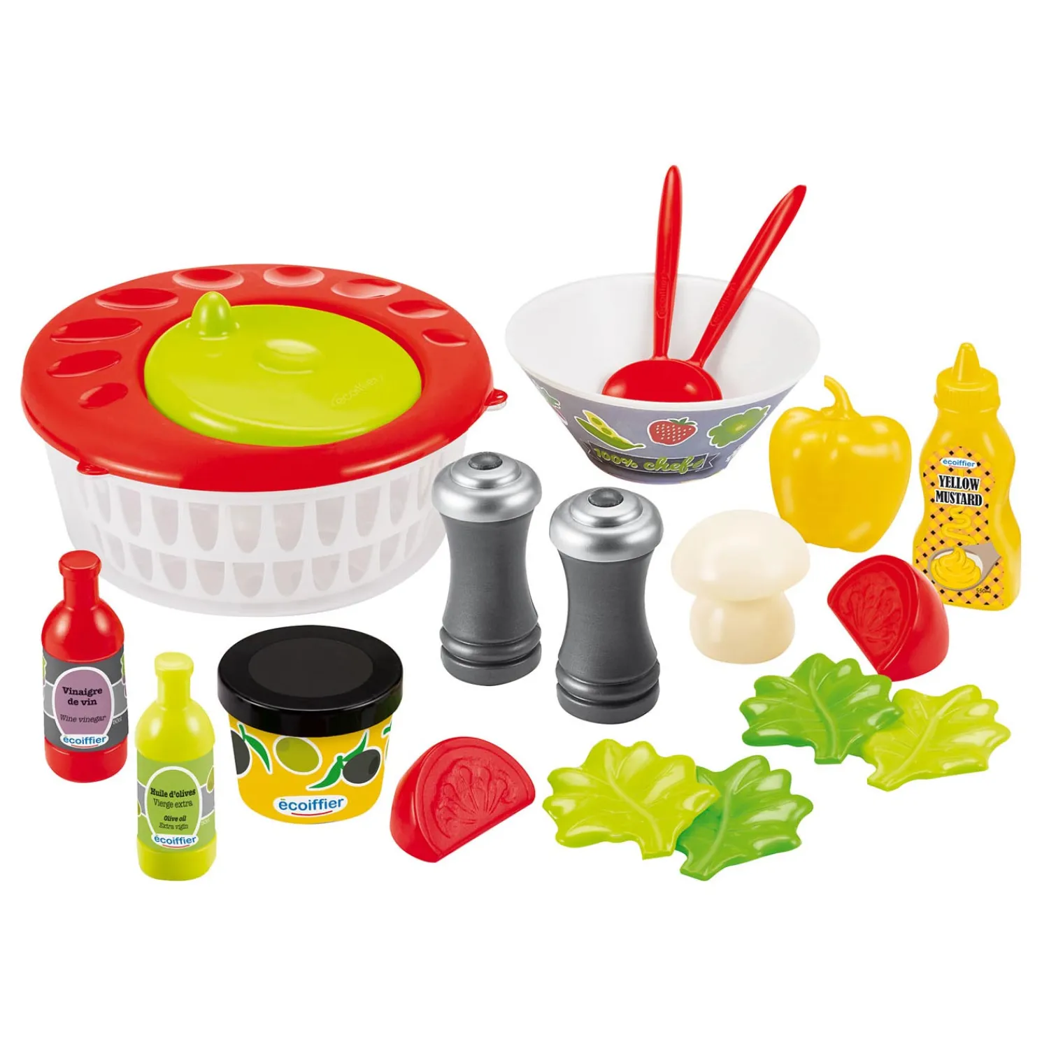 100% Chef Salade Set-Ecoiffier Clearance