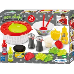 100% Chef Salade Set-Ecoiffier Clearance