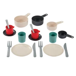 100% Chef Servies en Bestek in Pan, 19dlg.-Ecoiffier Best