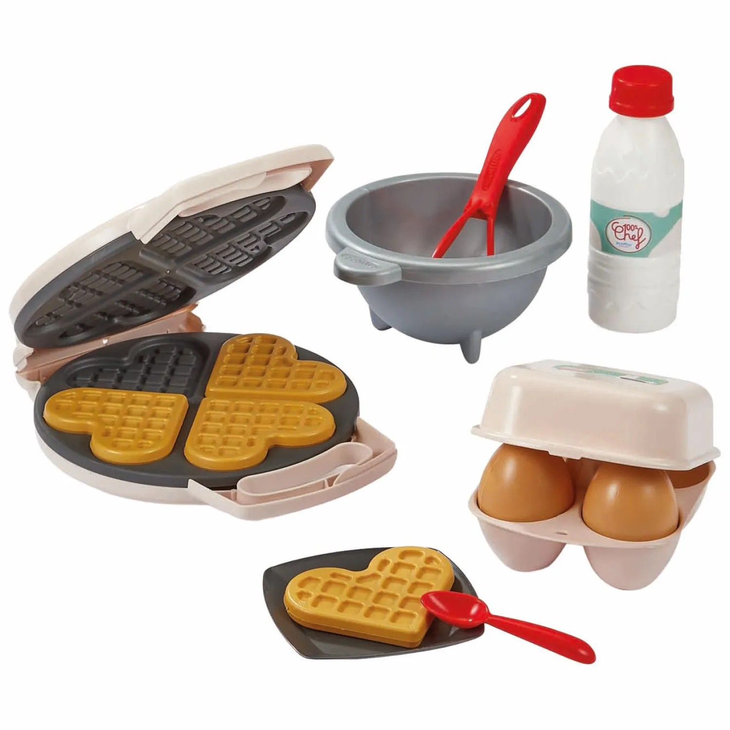 100% Chef Wafelijzer - 19dlg.>Ecoiffier New