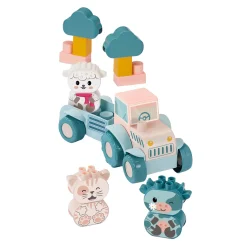 Ecoiffier Baby Mijn Eerste Tractor met Grappige Dieren, 25dlg.>Abrick