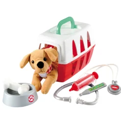 Hond in Reismand-Ecoiffier