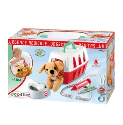 Hond in Reismand-Ecoiffier