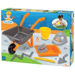 Ecoiffier Kruiwagen met Metselset