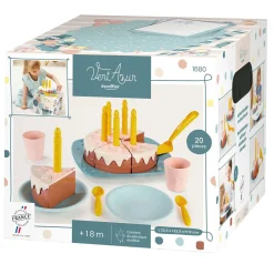 Speeleten Verjaardagstaart Speelset, 20dlg.>Ecoiffier New