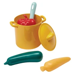 Speelset Pannen en Speeleten met Kartonnen Fornuis, 20dlg.-Ecoiffier Discount