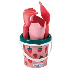 Ecoiffier Strandset Aardbei, 4dlg. Hot