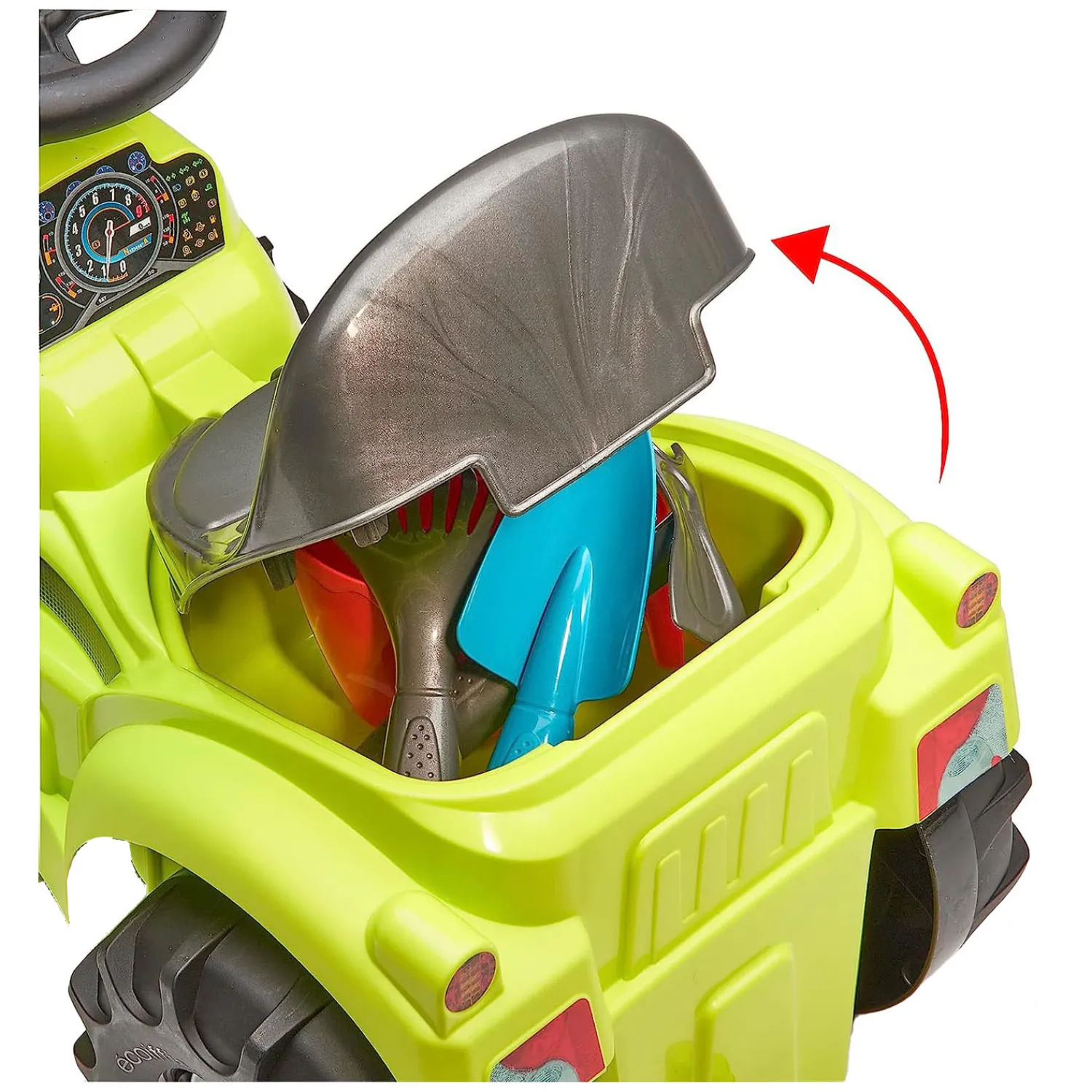 Ecoiffier Tractor met Aanhanger Discount