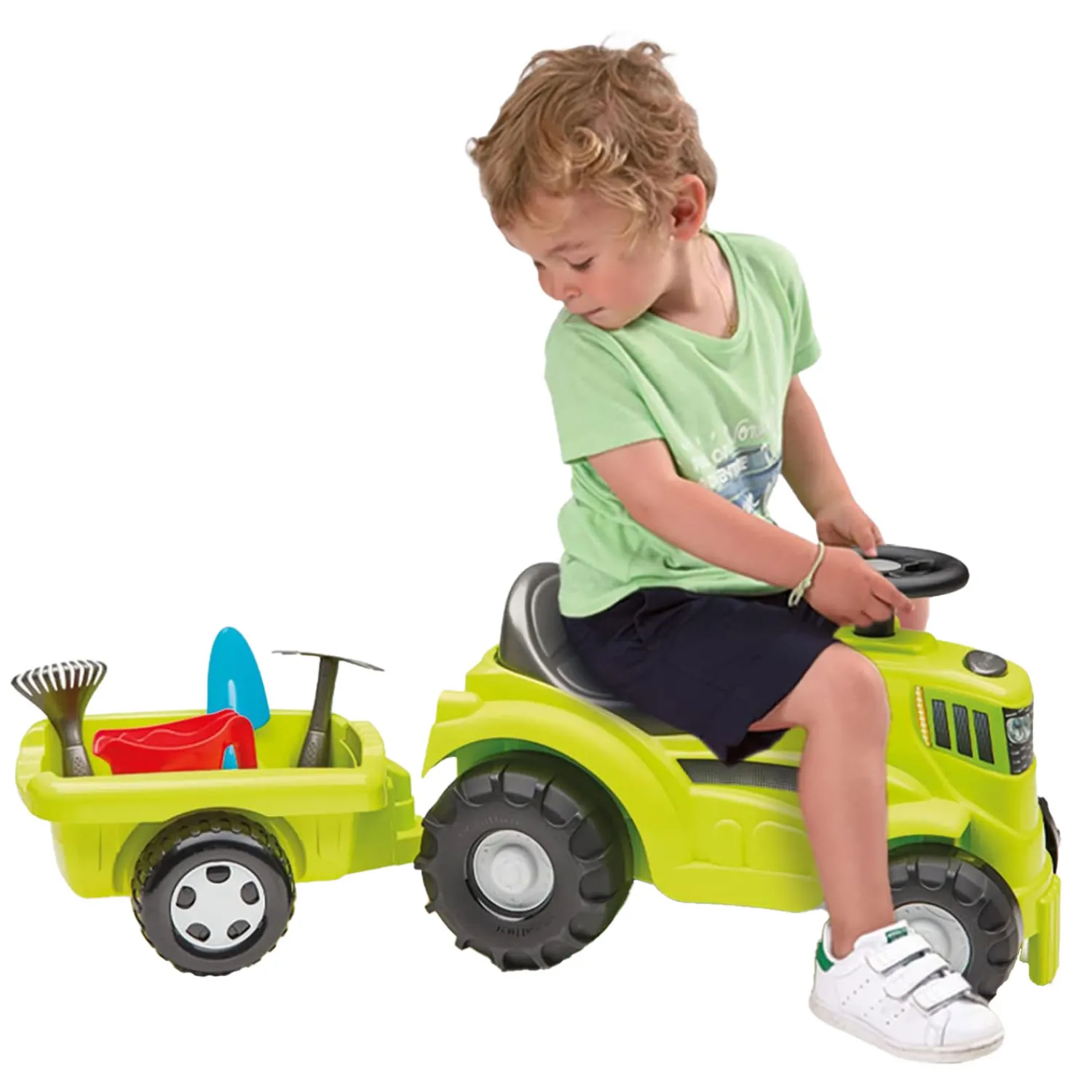 Ecoiffier Tractor met Aanhanger Discount