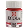 Ecola Plakkaatverf Fles 16ml Karmijn 318-Bruynzeel Clearance