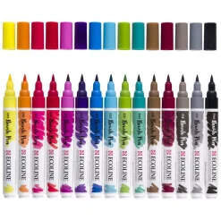 Ecoline Brush Pen Set, 15 Kleuren-Bruynzeel Sale