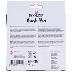Ecoline Brush Pen Set Landschappen, 20 Kleuren><noscript><img width=