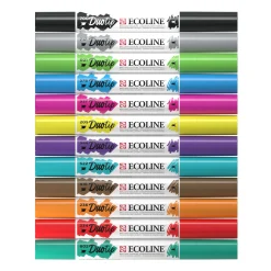 Ecoline Duotip Markers Basisset, 12dlg.-Talens Online